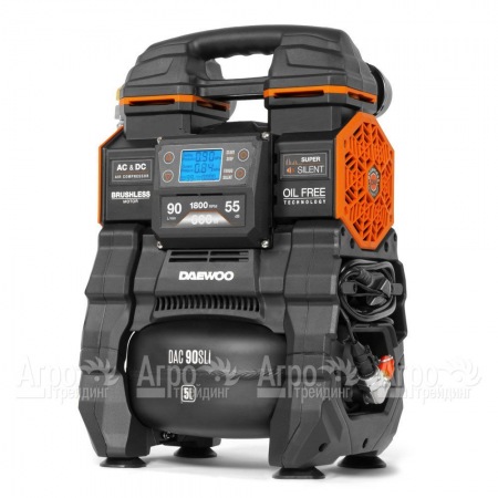 Компрессор аккумуляторный Daewoo DAC 90S Li SET в Самаре