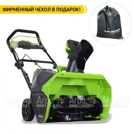 Снегоуборщик аккумуляторный GreenWorks G-Max GD40ST (без батареи и зарядного устройства) в Самаре